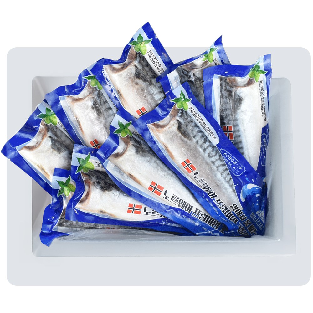 별난선장 없어서 못 파는 노르웨이 프리미엄 고등어, 1박스, 1kg, 현재가 35,000원
