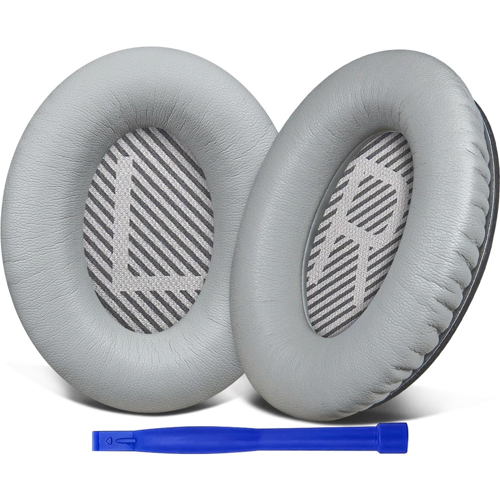 SOULWIT 교체용 이어패드-호환 모델 보스 Bose QuietComfort 35 QC35/QC35 II 헤드폰, 소음 차단 폼,두께 추가, 1쌍 9,900원