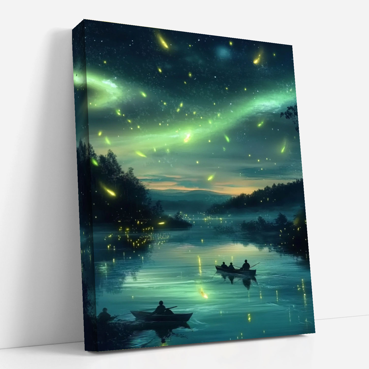 뉴타임즈 보석십자수 캔버스형 40x50cm DIY 액자형 풍경 인물 꽃식물 다이아몬드 그림 액자 캔버스형 수공예 애호가 특별한 선물 방 장식품, 1세트, 주야 극광 00106 19,000원