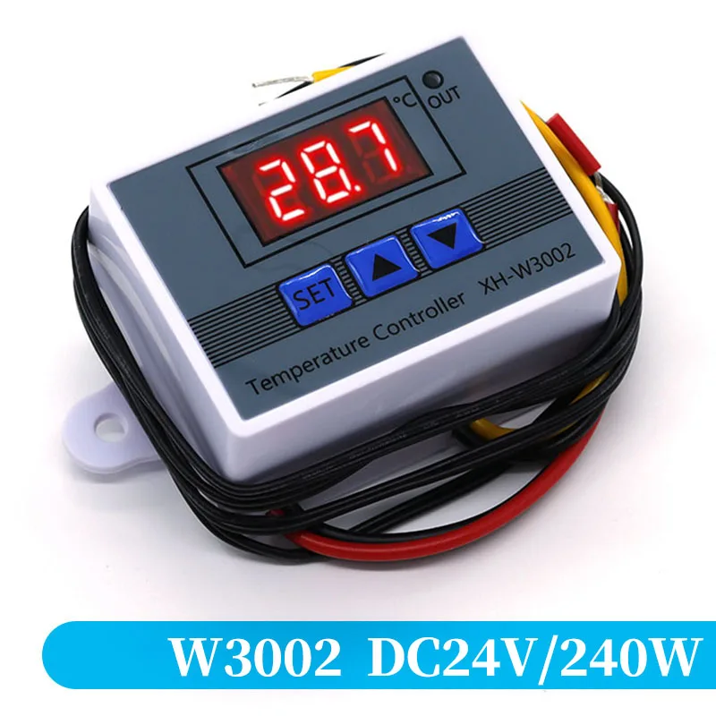 XH-W3002 디지털 LED 온도 컨트롤러 온도조절기 제어 스위치 프로브 방수 센서 W3002 220V 12V 10A 6,800원