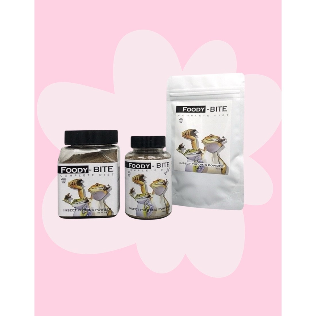 푸디웜 푸디바이트 슈퍼푸드 크레스티드게코 사료 젤리형 파충류용품 28,000원