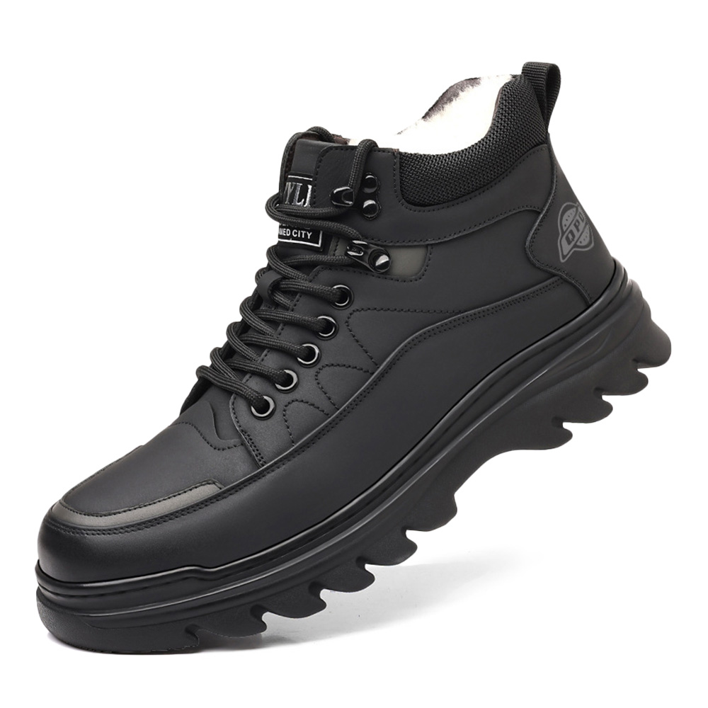 [ 보이앤맨 ] 남자 소가죽 보아털 방한화 겨울 트레킹화 발편한 캐주얼 러털 발목 따뜻한 겨울 부츠 신발 단화 슈즈 58,900원