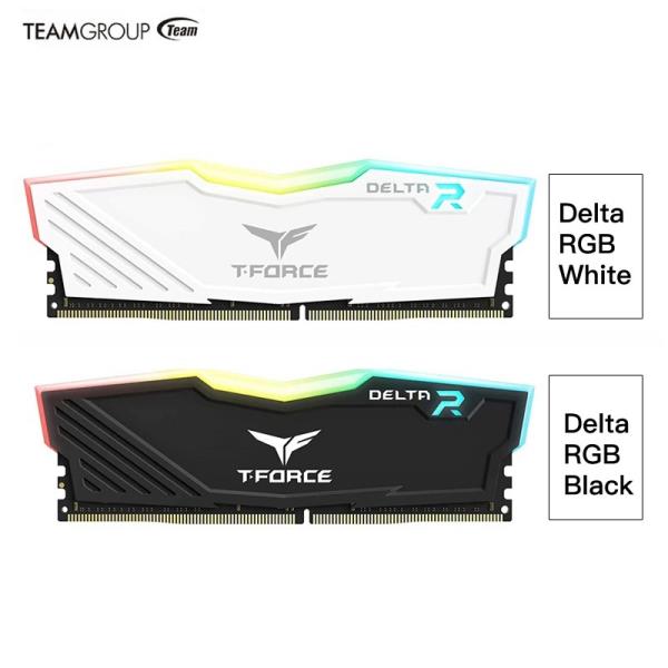 TEAMGROUP TForce 델타 RGB DDR4 데스크탑 게이밍 메모리 모듈 램 8GB 3200MHz 3600MHz CL16 CL18 51,500원