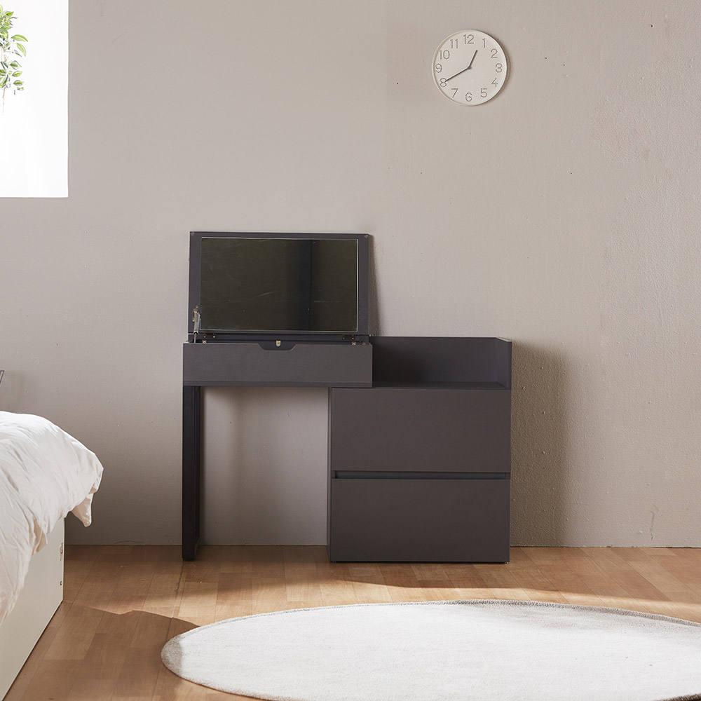 파로마 하니 익스텐션 화장대, 그레이 158,000원