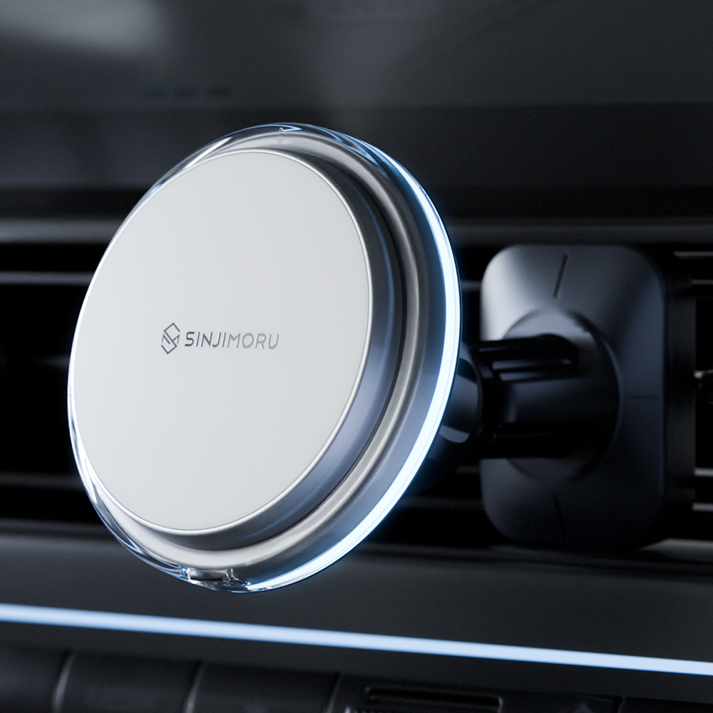 신지모루 25W Qi2.2 펠티어 냉각 M 에어쿨러 맥세이프 차량용 무선충전 거치대 34,900원