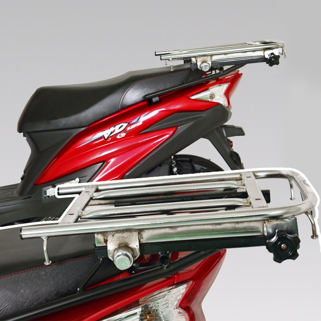 JIC 대림 VD125 가드없음 리어 캐리어 슬라이드 캐리어 탑박스 브라켓 짐대, 1개 91,000원