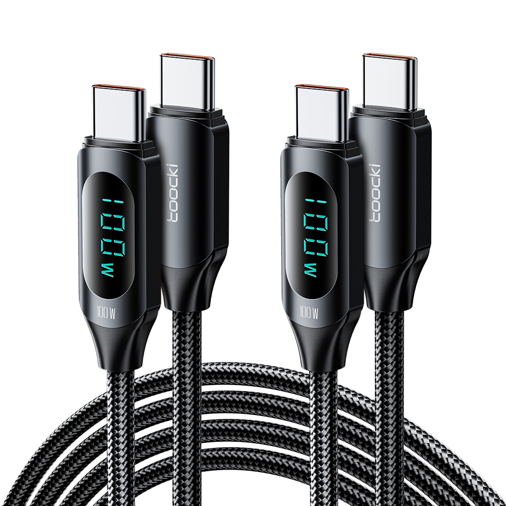 TOOCKI 알루미늄 합금으로 디스플레이 C-C 100w 고속 충전케이블 9,900원