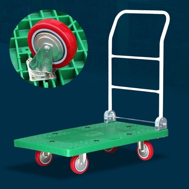 대차 대 그린 PVC 폴딩카트 손수레 구루마 접이식수레 카트 접이식카트 대차 폴딩카트 구르마+셀러팩토리Shop 135,030원