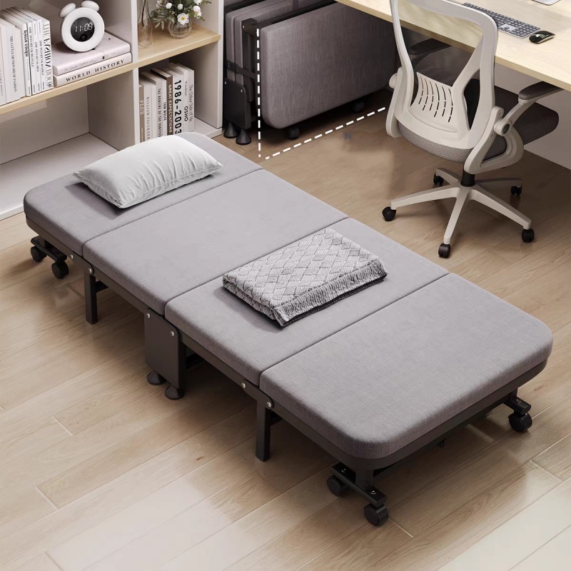 [SMTONE] 접이식 침대 1인용 간이 침대 사무실 낮잠용 접이식 침대 간병용 싱글 침대 바퀴이동식 접이식 침대 112,900원