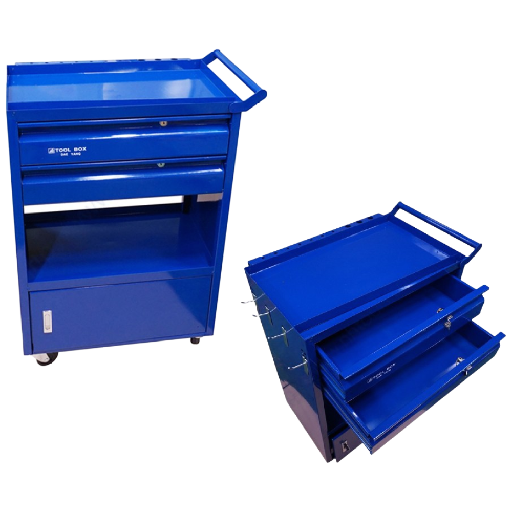 대양 3단 이동식 공구함 5개 국산 공구통 박스 이동정비 철재 공구다이 케비넷 수납 작업대 선반 연장 정리, 5개 968,040원