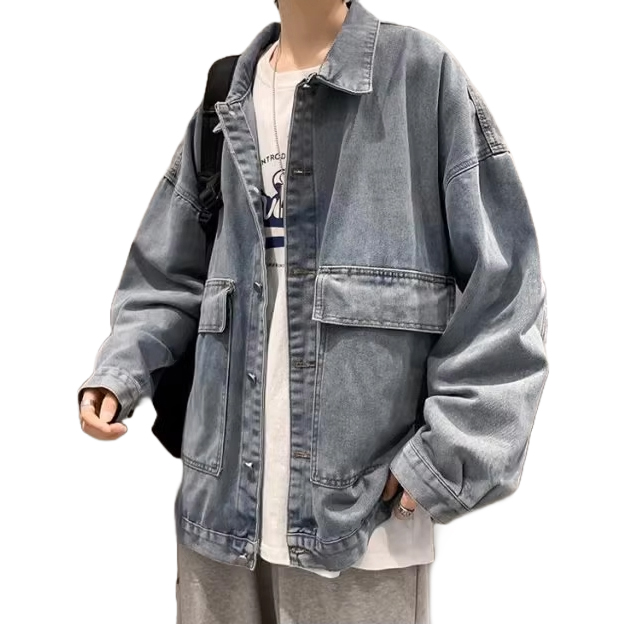 킹앤조이 타로스 빅포켓 루즈핏 데님 자켓 49,800원