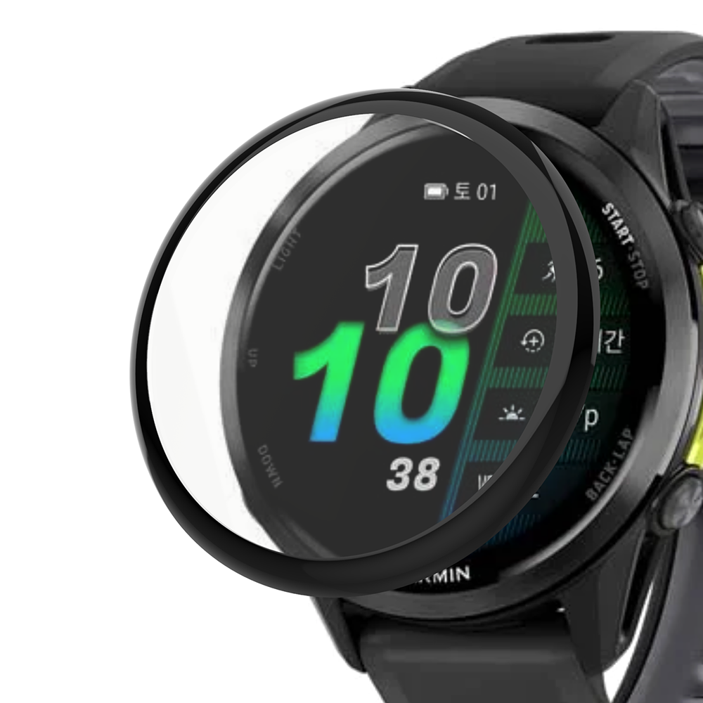 1+1 가민 포러너970 호환 고광택 액정 보호필름, 1개, 투명보호필름 10,900원