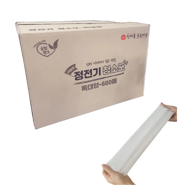 살림뱅크 정전기청소포 특대형 300매 특가!, 1개 17,900원