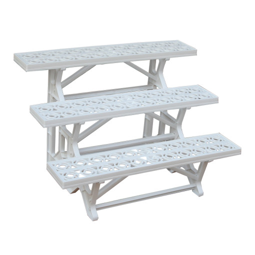 홈예스 homyes 화분 선반 2단 3단 진열대 받침대 정리대 식물 다육이 화초 난 진열대, 1개 23,940원