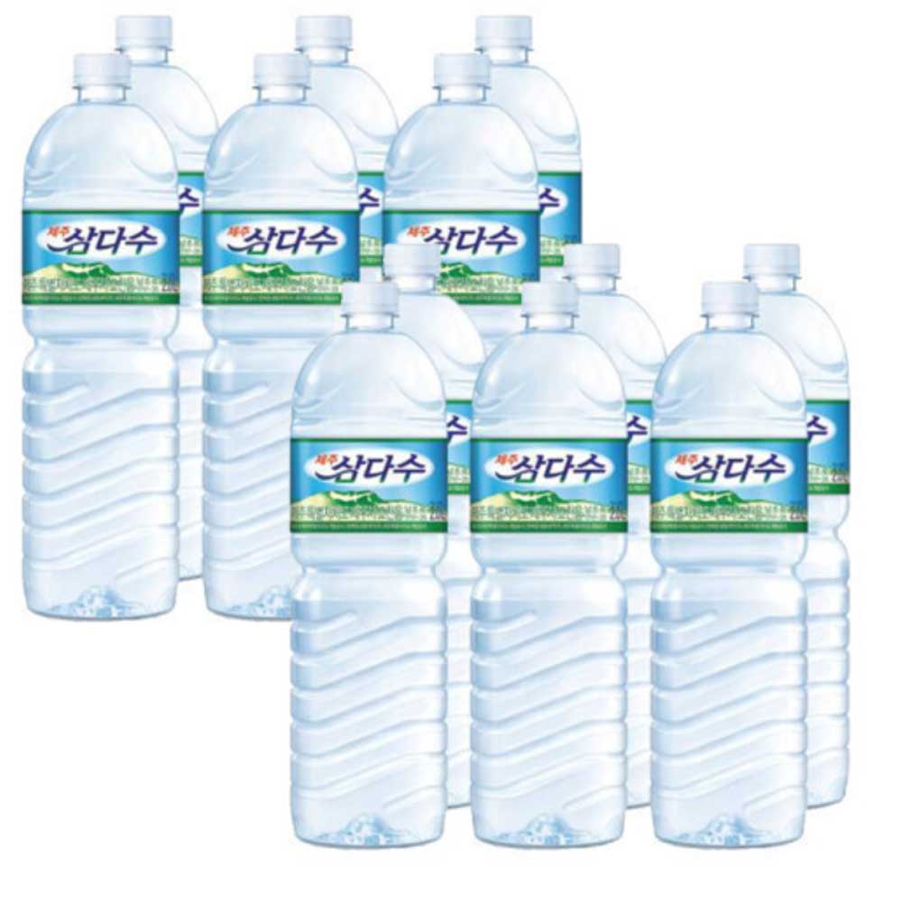 삼다수 제주 무라벨 2L X 12병(유/무라벨 랜덤) 14,100원