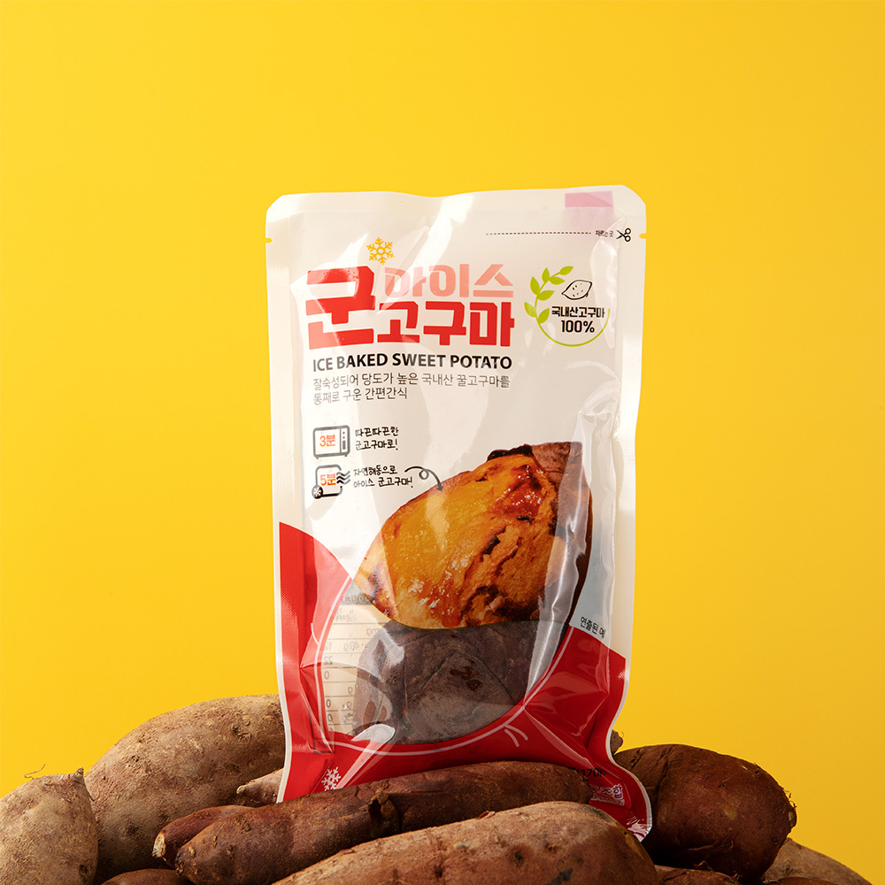 해남 꿀고구마 아이스 군고구마, 15개, 120g 34,800원