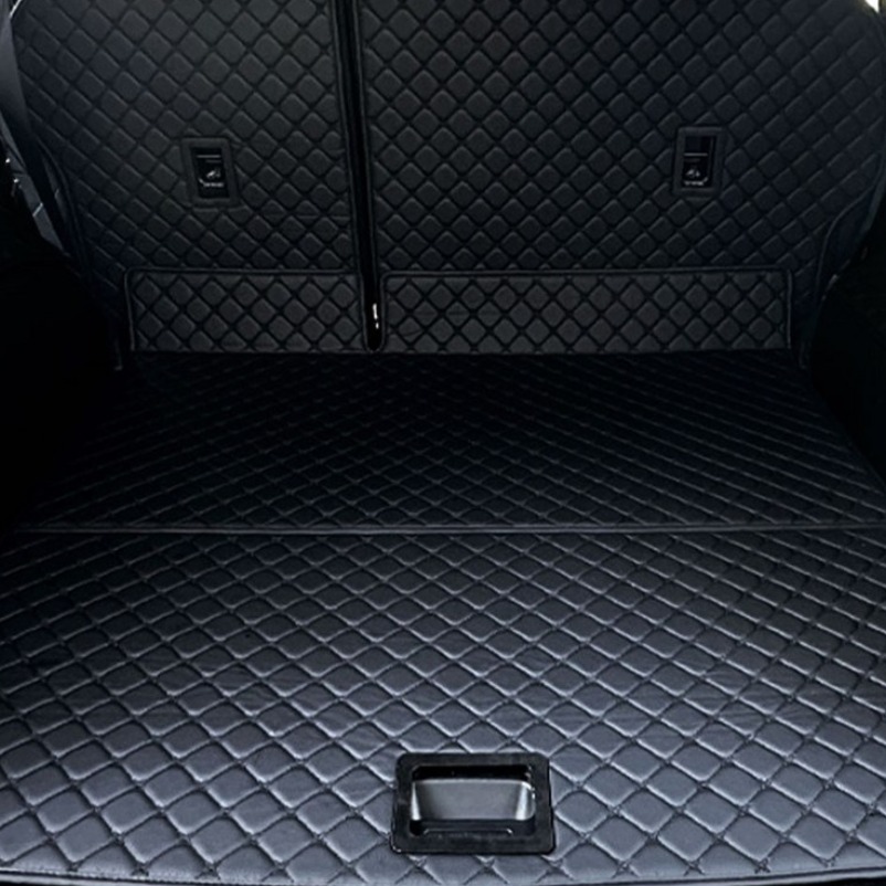 레이 전용 오토피아 차량용 퀼팅 가죽 등받이 + 트렁크매트 세트 (더뉴 레이, 레이EV 포함), 블랙+블랙스티치 49,000원