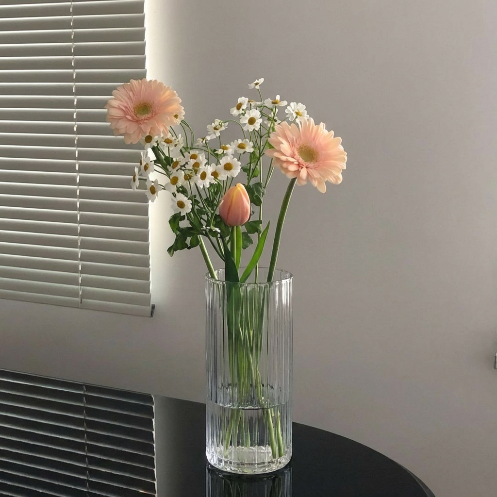 하루초이 깨지지 않는 아크릴 물결 화병 7,900원