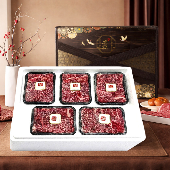 명절 갈비찜용 1등급 횡성축협한우 육질이 연한 포찜갈비 선물세트 4kg 351,070원