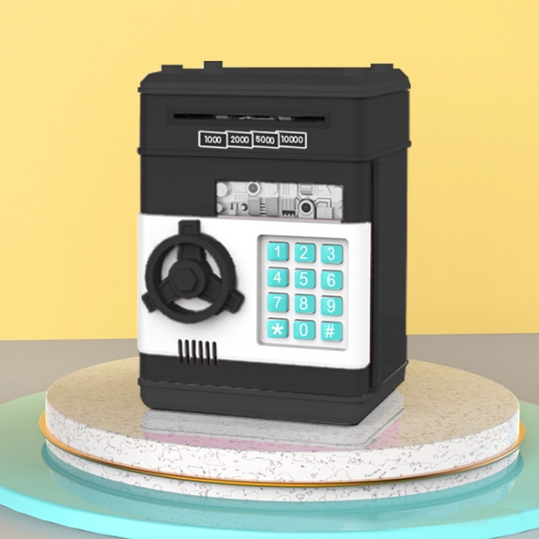 [당일출고] 크리스마스 x 신학기 맞이 노래하는 ATM 미니금고 지폐 저금통, 1개, 3.블랙 39,000원