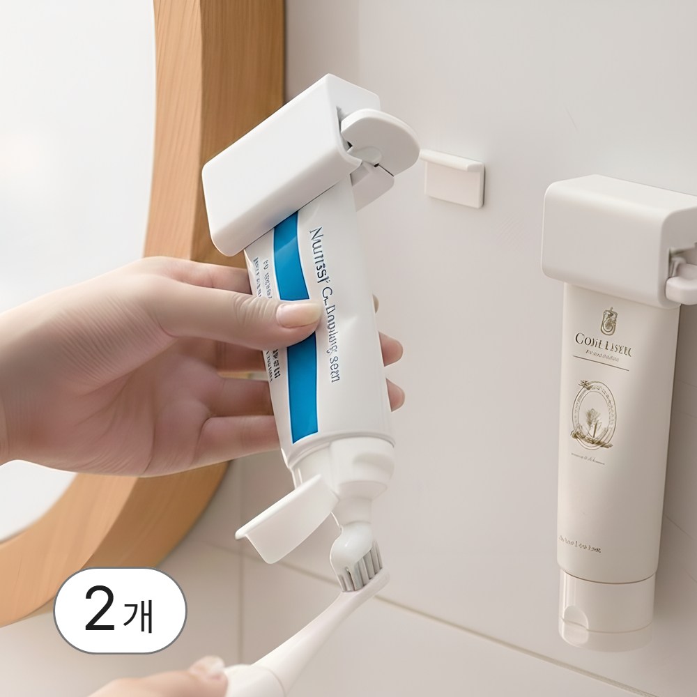 히스온 깔끔쏙 치약짜개 무타공 클립형 디스펜서 29,900원