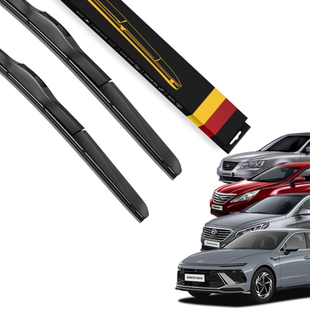 1+1 현대 쏘나타 NF YF LF DN8 전차종 와이퍼 호환 순정형 하이브리드 와이퍼블레이드, SW-소나타DN8/디엣지(19-현재)650+450 17,800원