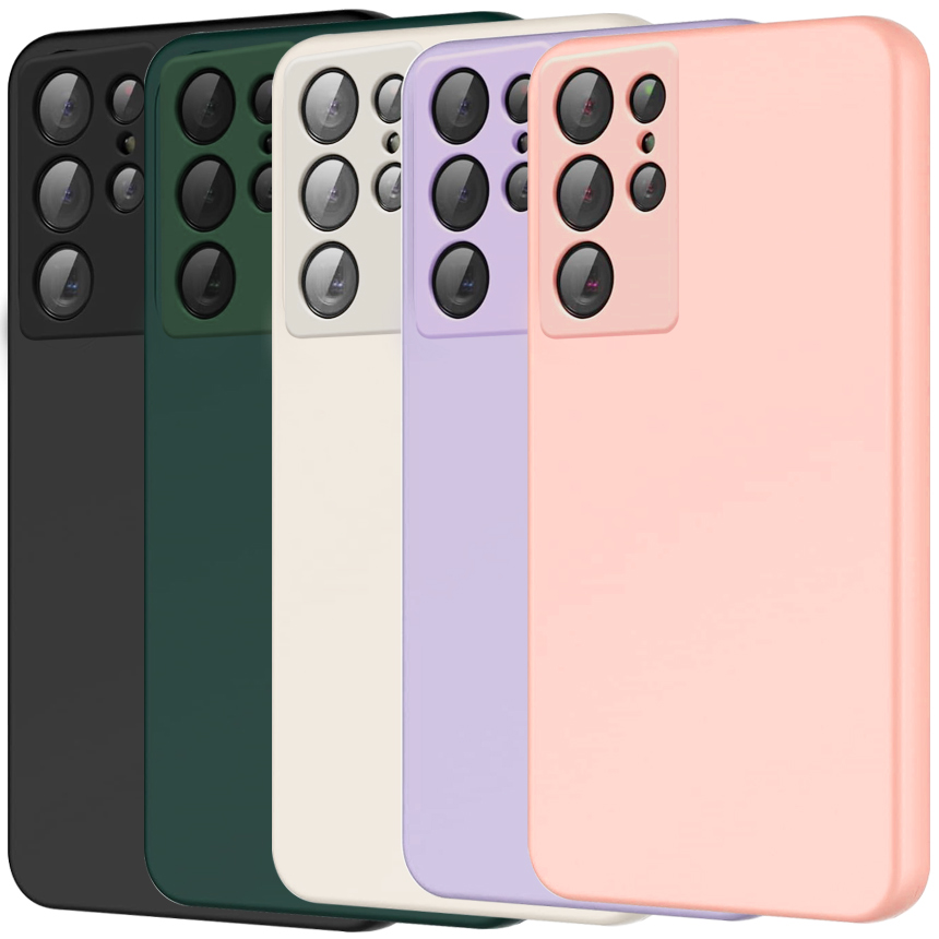 NEXTMOBILE 갤럭시S24울트라 카메라 보호 풀커버 사각 컬러 젤리 휴대폰 케이스 5,350원