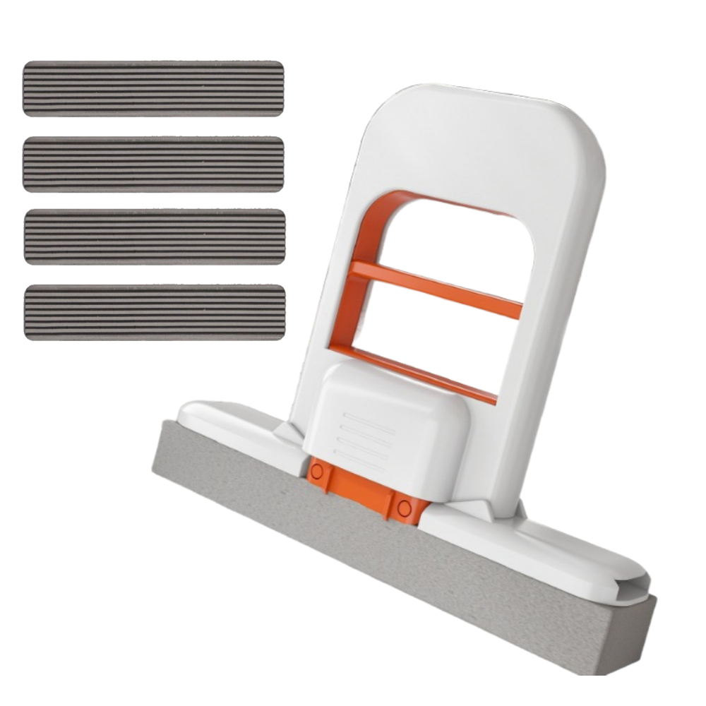 핸디형 미니 밀대걸레 1+1 세트 셀프탈수 스펀지 청소기 강력흡수 물기제거 주방 욕실 창문 청소용 걸레 교체형 다용도 청소템 편리한 자동탈수 위생적 청소솔 인테리어 청소필수템 6,900원