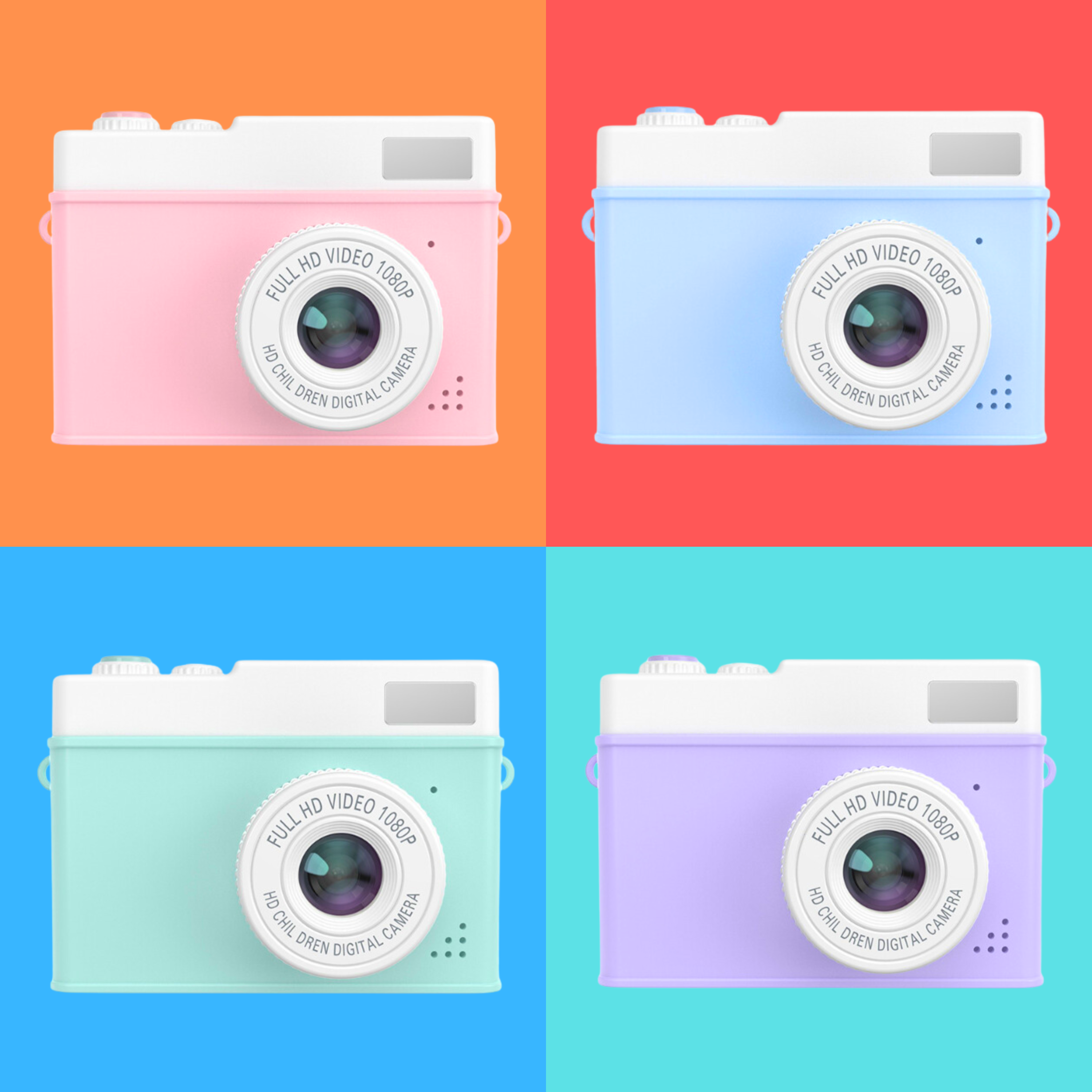 하이라라 포켓 어린이 키즈 카메라+메모리카드 포함 39,400원