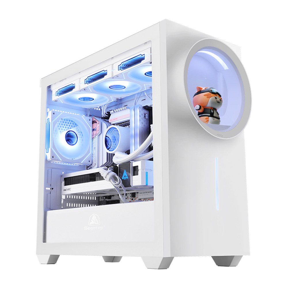 세고텝 넥서스원 프로 KR 아트홀 화이트 PC케이스 피규어 쇼케이스, NEXUS1 67,500원