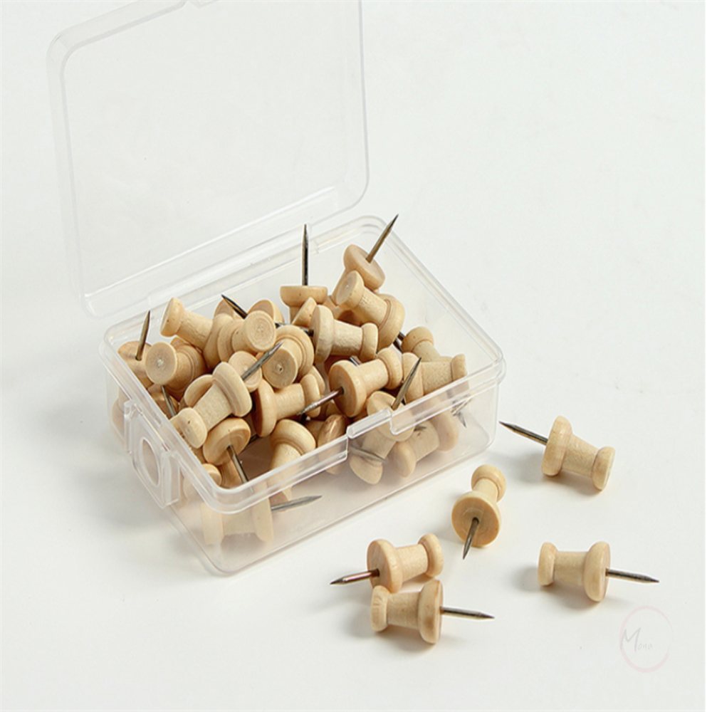 해들일추천샵 나무압정 40개 압정핀 2,900원