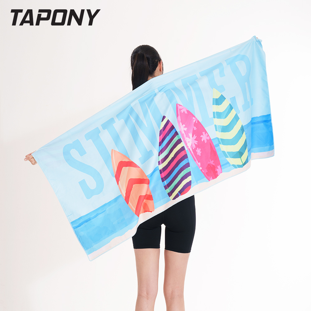 TAPONY 대형 초극세사 타올 타월 비치타올 똑딱이 판초겸용 큰수건 바스 목욕, 5.서핑보드, 1개 8,250원