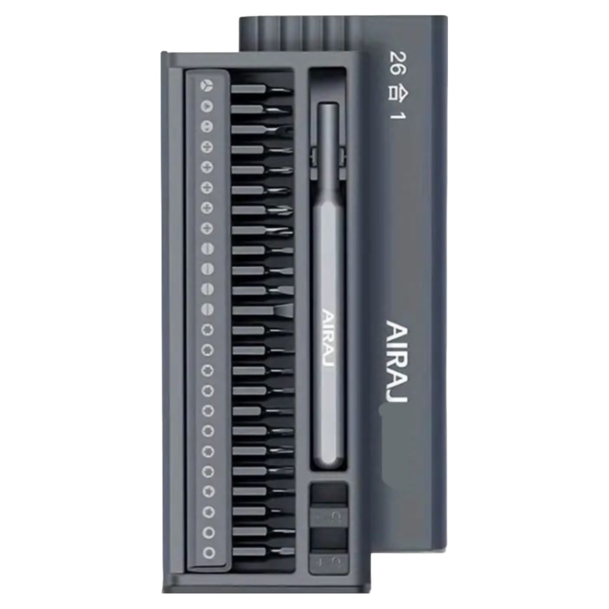 AIRAJ 26in1 정밀 드라이버 세트 고경도 헤드 전자수리/시계수리/DIY용, 1개, 1 세트 7,300원