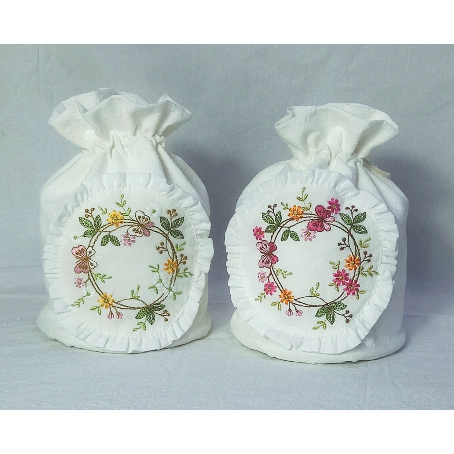 안나홈 플라워리스 원형티슈커버 24,500원