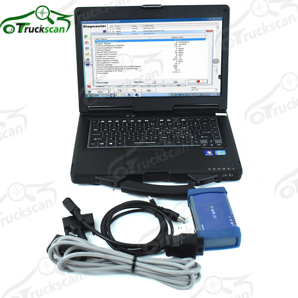 KUBOTA 농업 기계 트랙터 트럭 진단 도구 TAKEUCHI Diagmaster Python DST-i 데이터 PYTHON cf53 2,495,400원