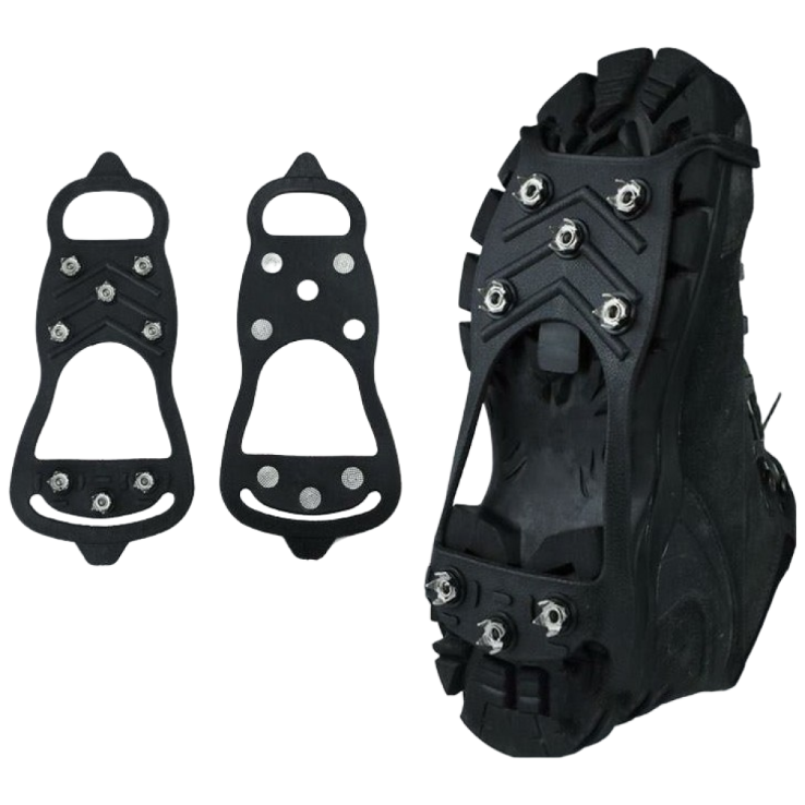 [인사이드몰] 아이젠 도시형 미끄럼방지 빙판길 등산용 휴대용 8핀 스파이크 5,400원