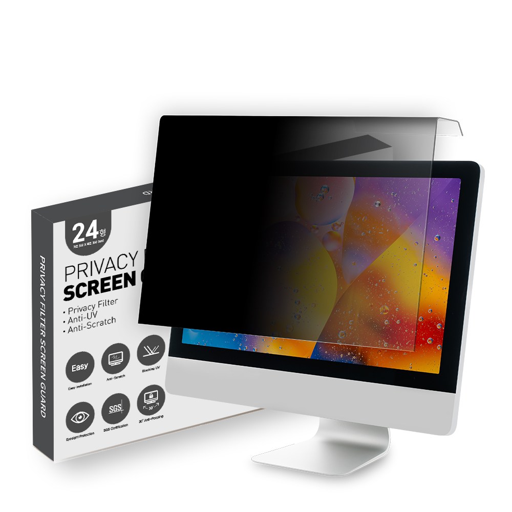 힐링쉴드 모니터 블루라이트차단 보안필름 거치식 정보보안 필터 61cm, 단일상품, 1개 81,800원