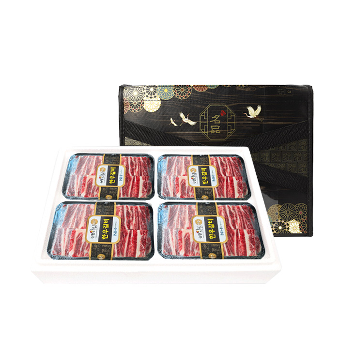 명품 농협안심한우 소갈비찜 찜갈비 4팩 선물세트 3.2kg 383,270원