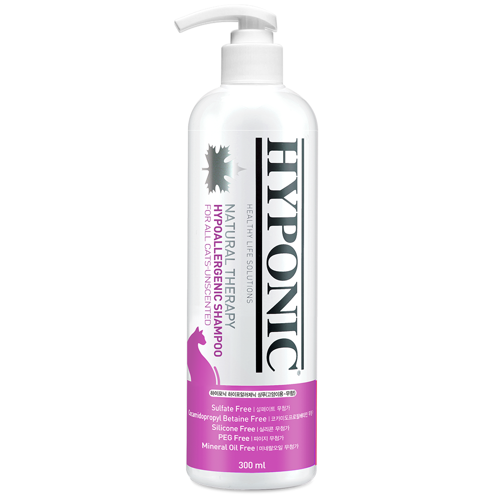 하이포닉 알러제닉 저자극 모든고양이용 무향 샴푸 26,000원