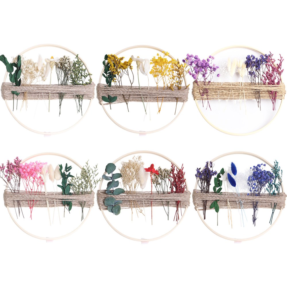 화연양화 프리저브드플라워 원형 리스 만들기 6인용 DIY키트 49,000원