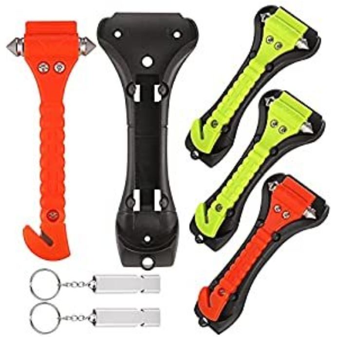 JIZZU비상탈출 망치 차량용,안전벨트 컷터(부가:생존 휘파람 2개) 23,110원