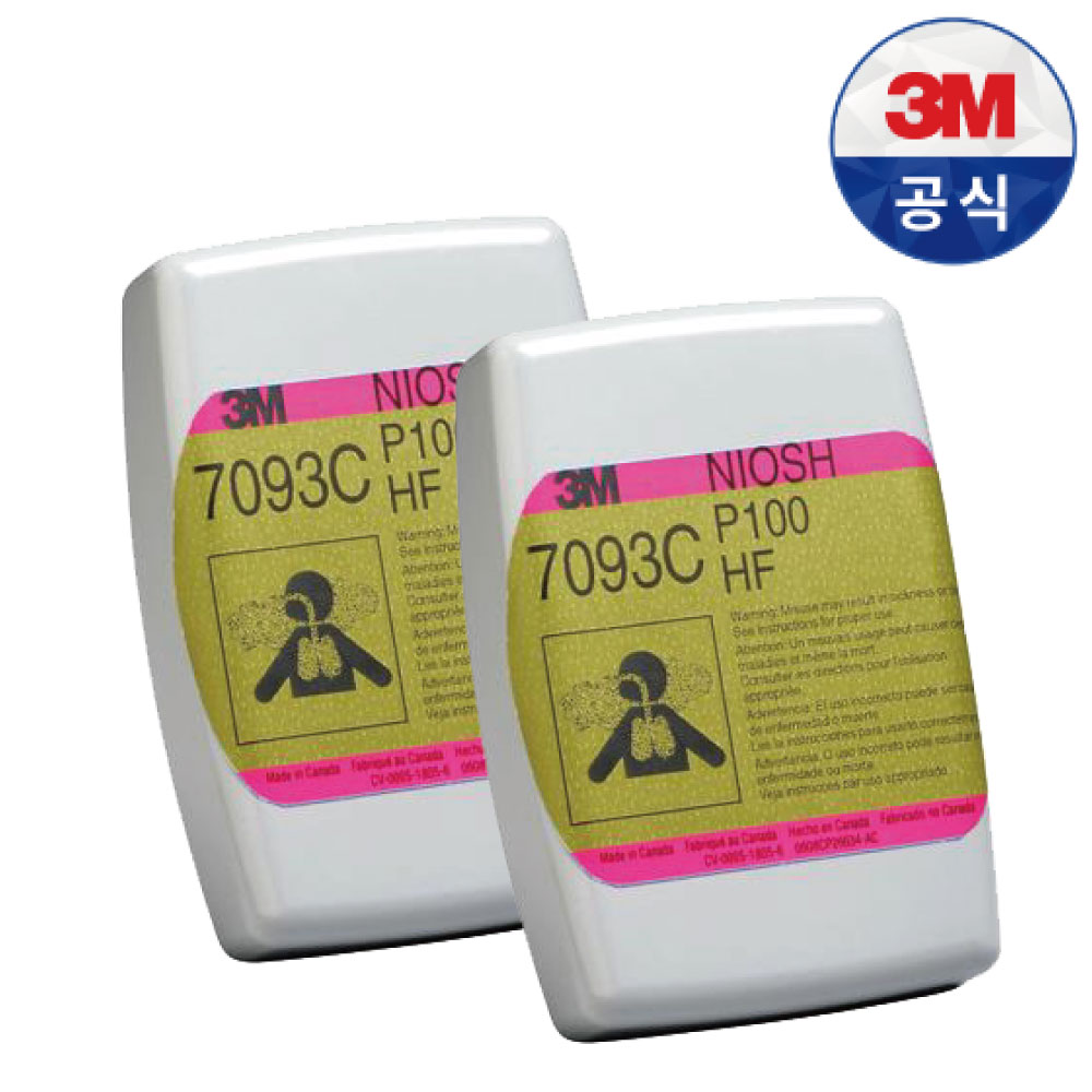 3M 방독면 필터 방독정화통, 1개 14,300원
