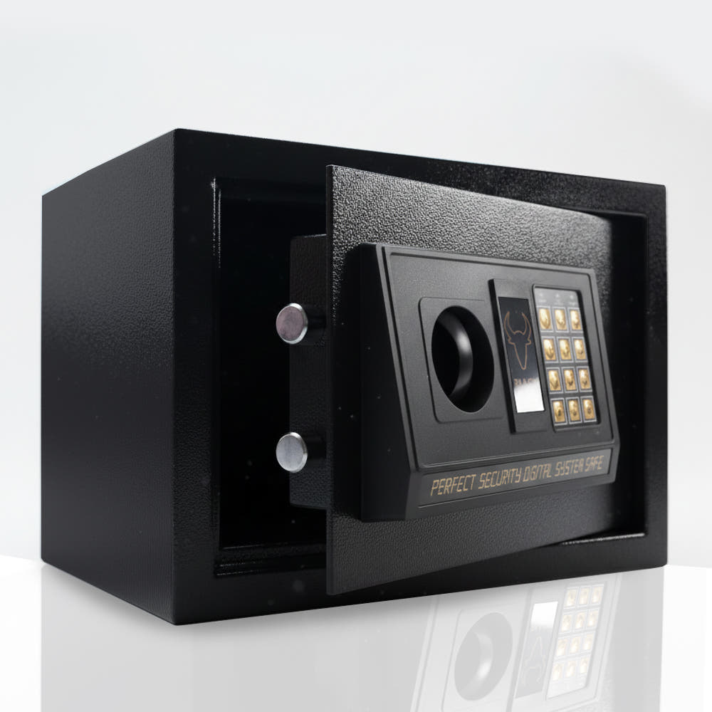 블랙카우 금고 내장형 충격감지경보기 디지털 키패드 가정용금고 사무실금고 스마트 이중금고 62,500원