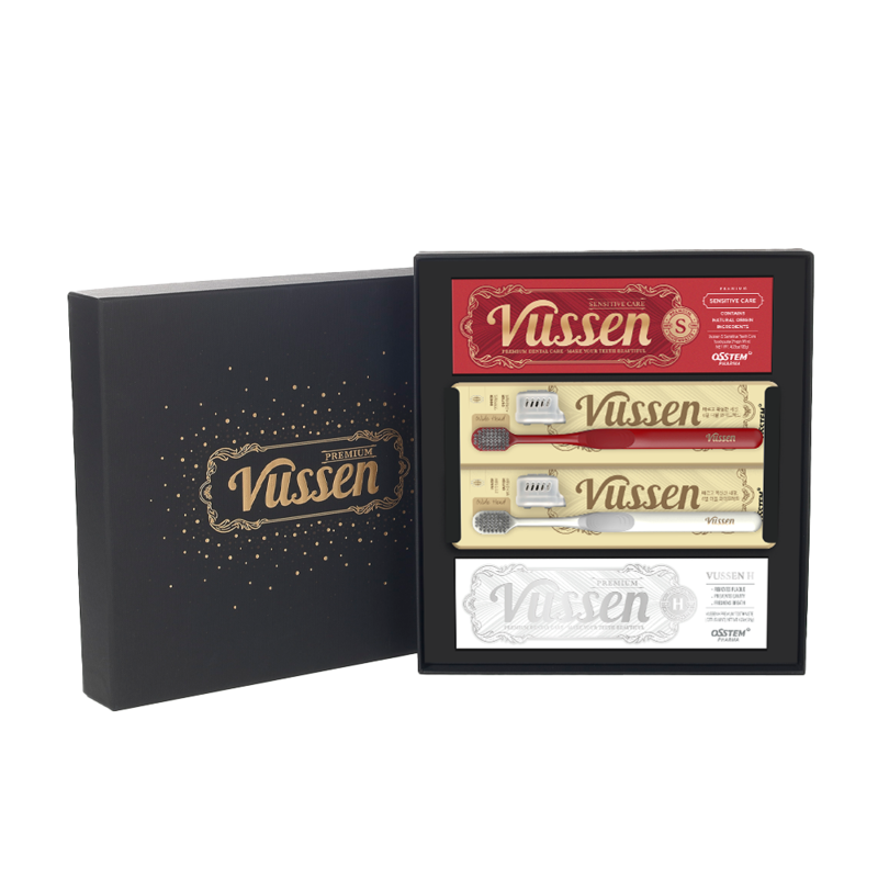 오스템 뷰센 치약 칫솔 2:2 선물 세트 (치약2 칫솔2 케이스 쇼핑백 포함,) 29,800원