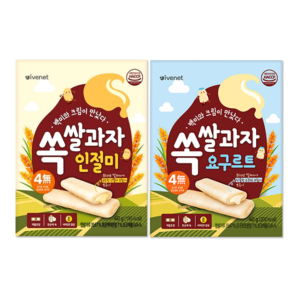 아이배냇 쏙 쌀과자 4개세트 12,880원