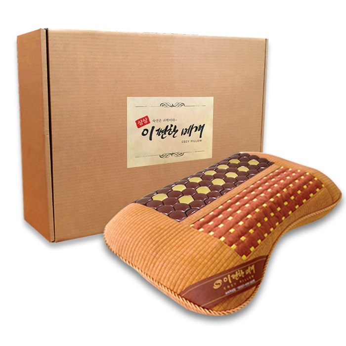 상상바이오 세라믹 이편한베개 남녀공용, 1개, 브라운 150,000원