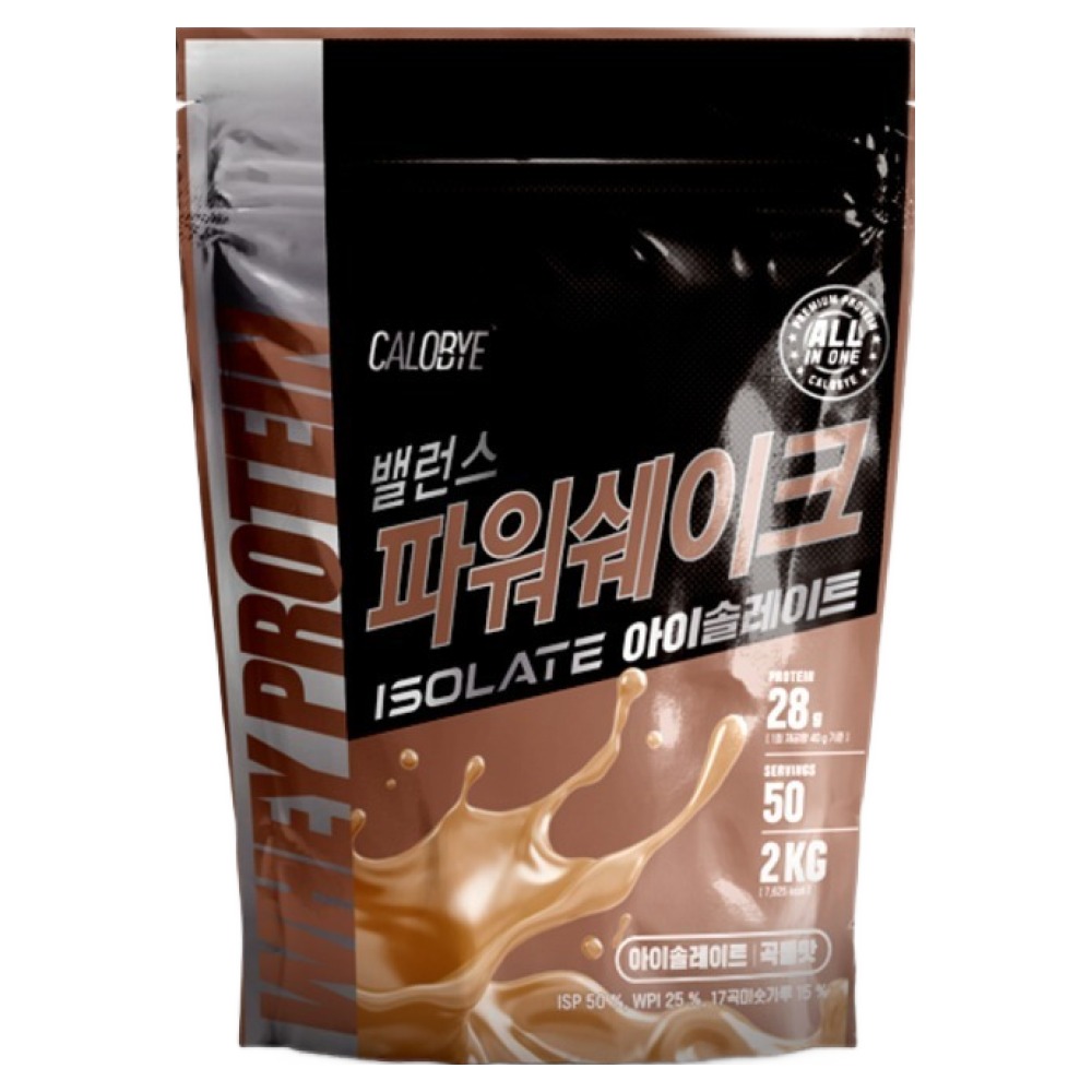 칼로바이 밸런스 파워쉐이크 아이솔레이트 곡물맛, 2kg, 1개 54,900원