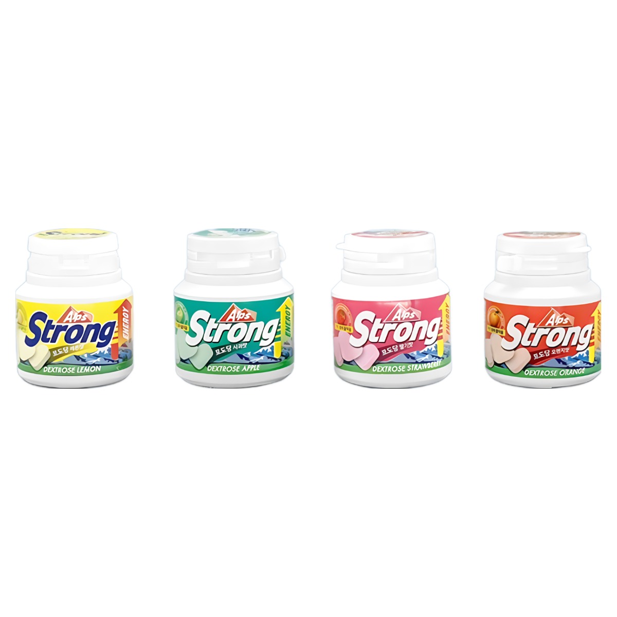 뇌와 근육에 활력을 주는 에너지원 알프스스트롱 포도당캔디 60g*4 1+1 특가세일, 2세트, 120정 23,000원