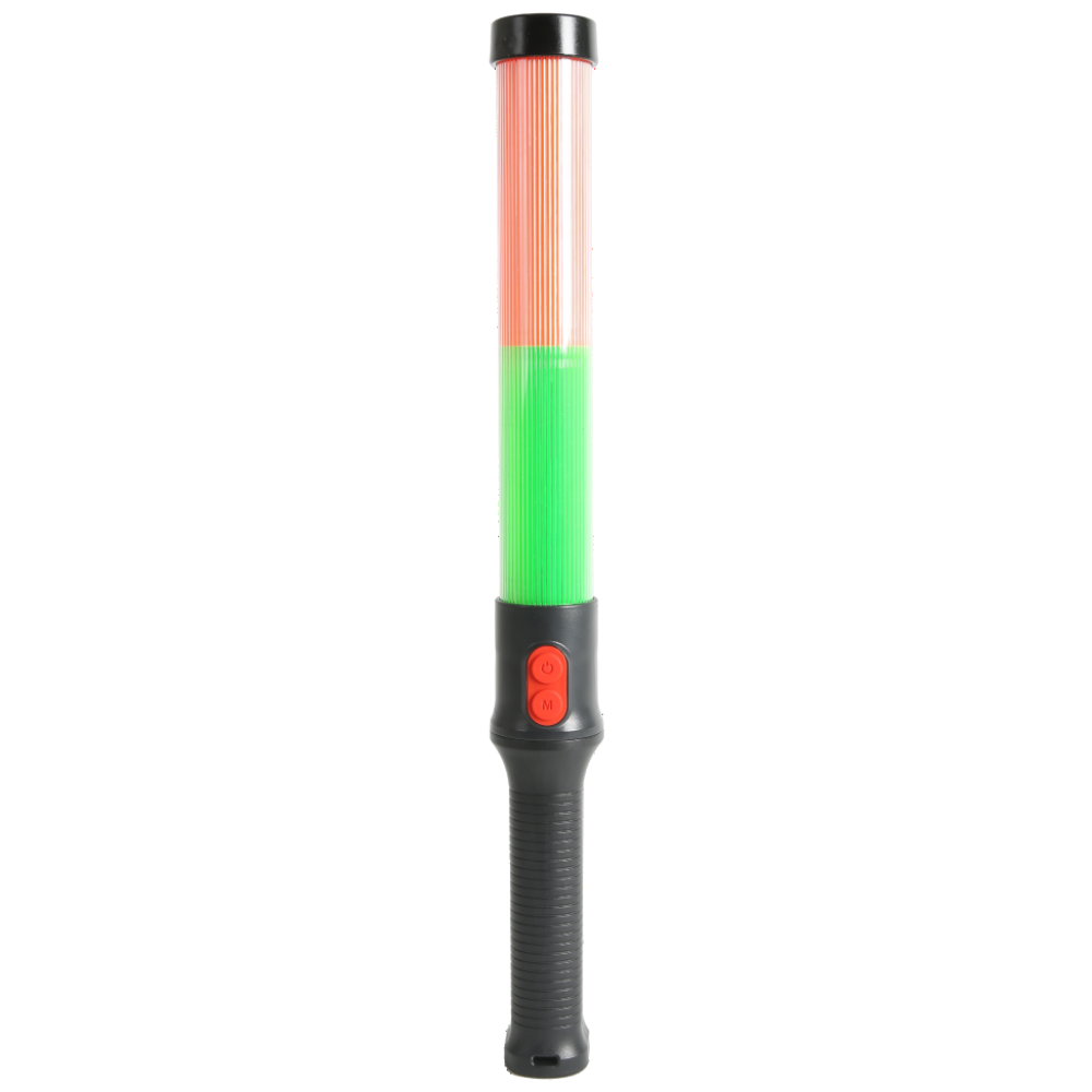 강력한 2컬러 경광봉 충전식 신호봉 낮에도 잘 보이는 고성능 도로교통 전문가용 제품, 레드,그린, 1개 35,900원
