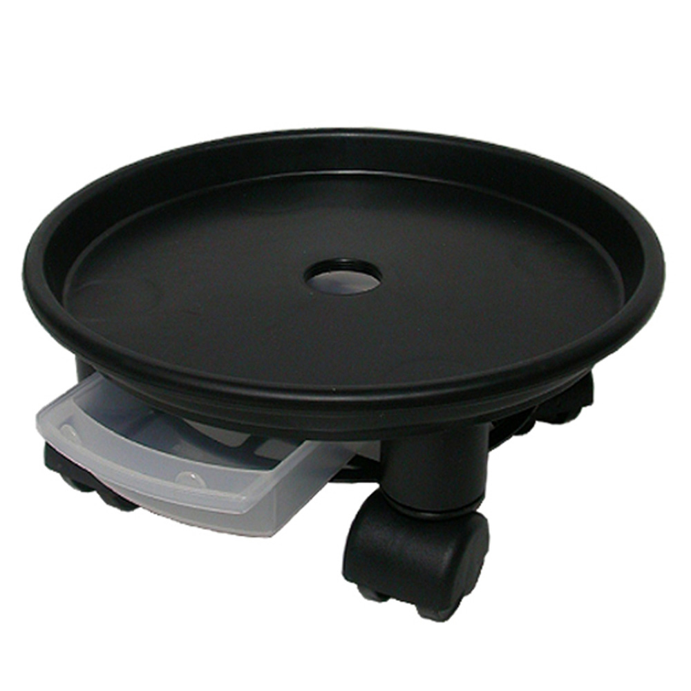 플라팜 이동식 동그리 화분받침대, 블랙, 1개 6,800원